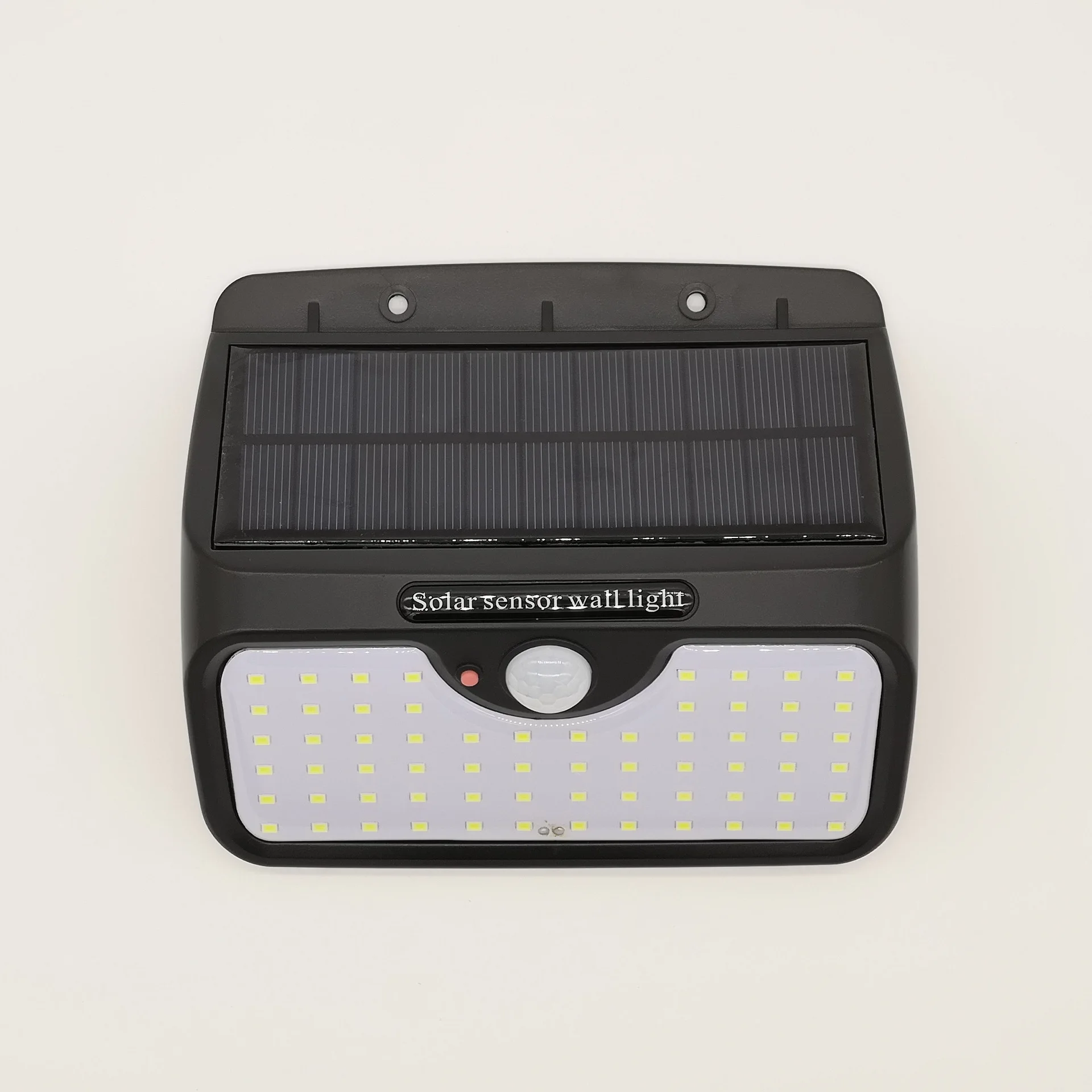 

New Style! 64LED Human Body Sensing Solar Wall Light White Light Courtyard Landscape Lamp bi gua deng Triangle