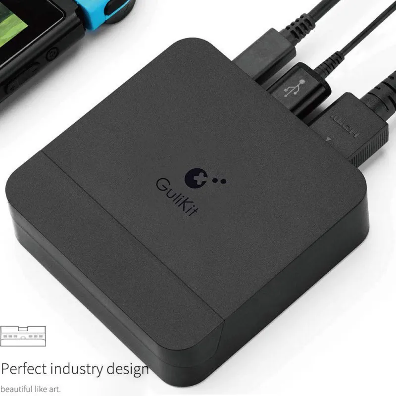 Gulikit NS05 Portable Docking Station Docking Charger Stands For SWITCH Docking Station Stand Adapter USB 3
