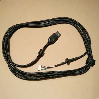 

Durable Nylon USB Soft Mouse Cable Line Replacement Wire For logitech G303 Mouse