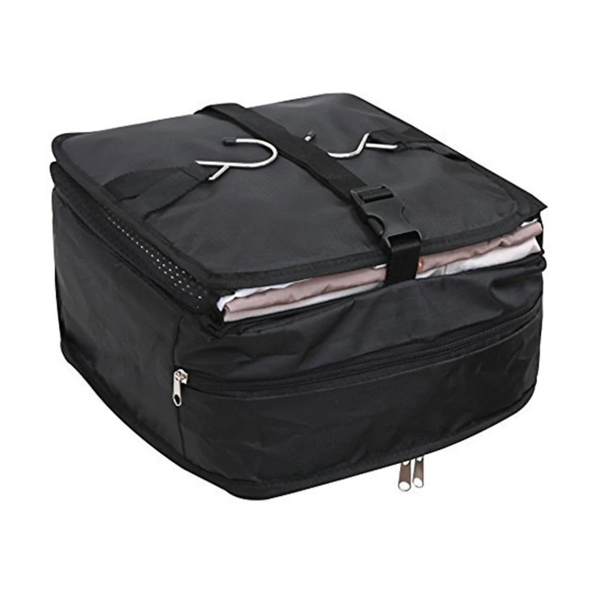 3 Layers Luggage Hanging Travel Bag Medicine Clothes Toiletry Organizer Zip Fold Shoes Storage Packing Carry Case