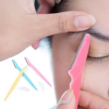 

3pcs Women Facial Eyebrow Trimmers Blades Eyebrow Shaping Hair Remover Tool