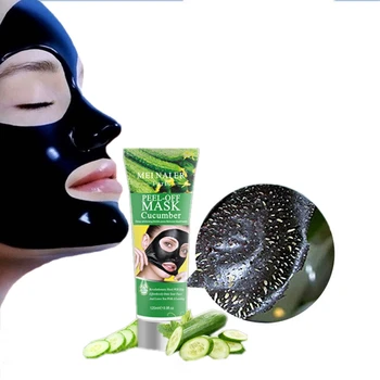 

Double Suction Effect Face Mask Cucumber Purifying Black Head Cream For Face Pack Deep Cleaning Skin Pore Acne Pore Cleaning