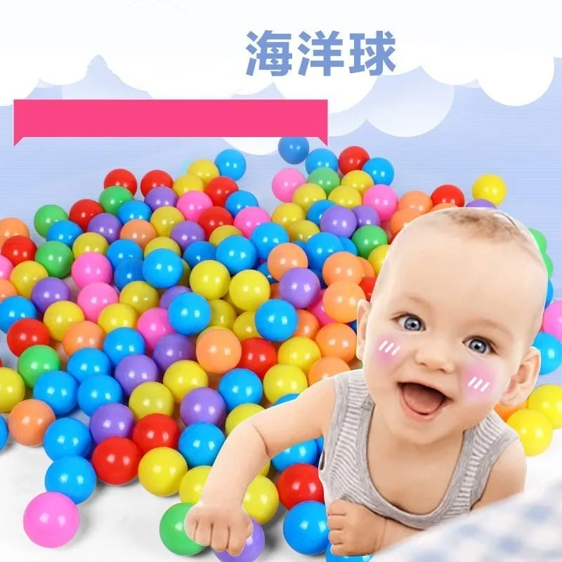 

Environmentally Friendly Plastic Children tao qi bao Marine Ball Color Ball Swimming Pool Ocean Ball Infant Colorful Ball Toy Ho