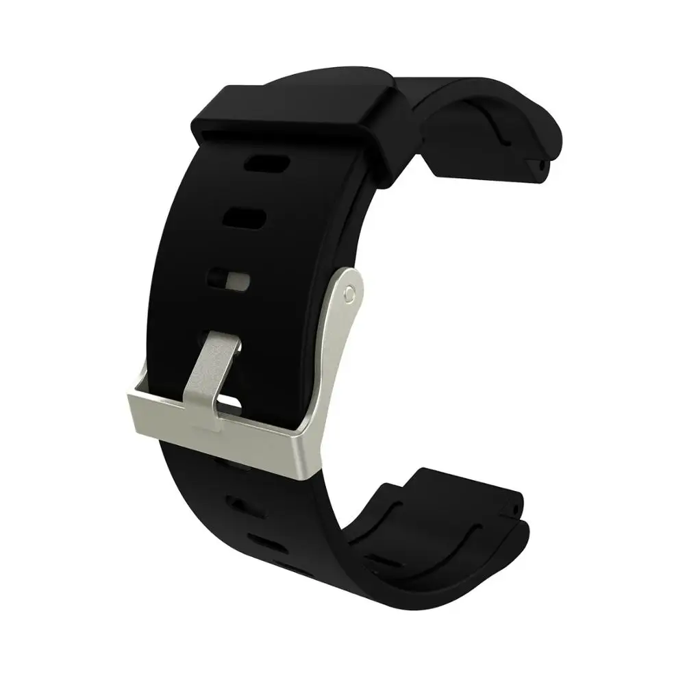 Для Garmin Forerunner 225 спортивный силиконовый ремешок для часов сменный дышащий браслет для часов с инструментом - Цвет ремешка: Black