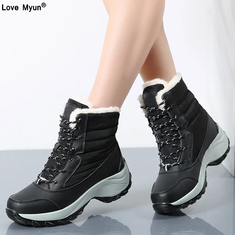 

Winter Boots Women New Arrival Fashion Brand Female Snow Boots Classic Mujer Botas Waterproof Boots For Women Size 833
