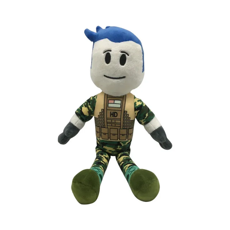 38cm Roblox Plush Toys Captain Camo Soft Stuffed Dolls Kids Cosplay Gift 2020 New Movies Tv Aliexpress - roblox cat teddy