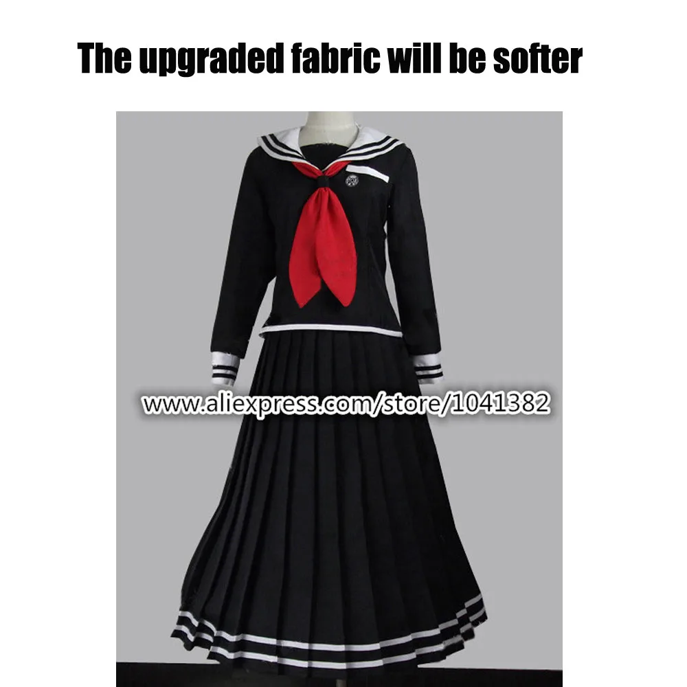 Danganronpa Toko Fukawa костюм для косплея черное платье Dangan Ronpa Cos|Костюмы аниме| |