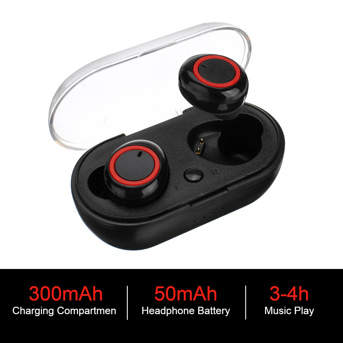 TWS bluetooth 5 0 Earphones Charging Case True Wireless Earphones Headphones Stereo Sports Waterproof Wireless Earbuds Headsets