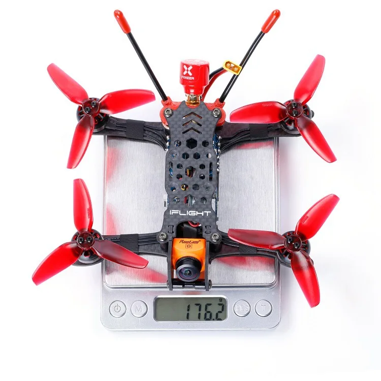 IFlight iH3 V2 Pro 3 дюйма 142 мм FPV гоночный Дрон BNF с XING 1408S 4300KV мотор/RunCam Сплит Mini2 камера/HQ 3030 prop для FPV