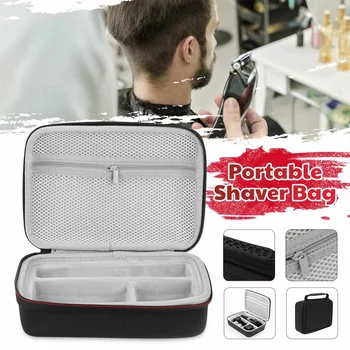 

EVA Hard Protective Case Hair Shaver Carry Storage Bag For Philips/Norelco/Braun/MGK Series Shookproof Anti-slip Semi-waterproof