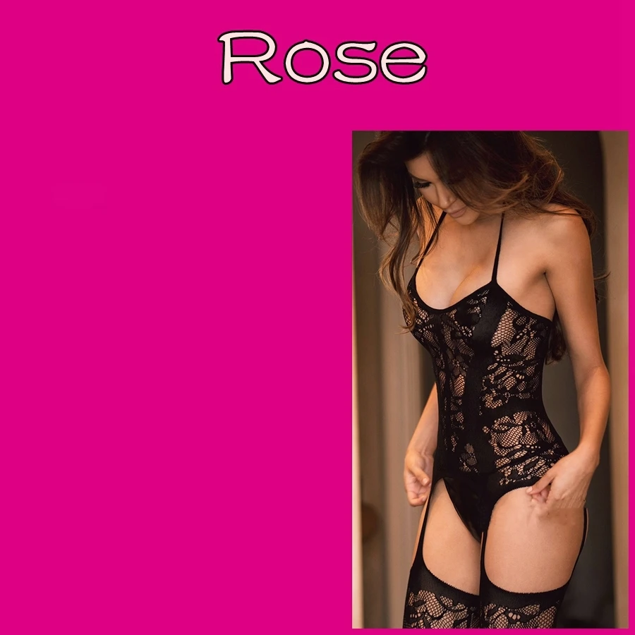 Rose Red Luonalex женское сексуальное нижнее белье плюс размер Горячее Эротическое нижнее белье Babydoll ажурное ночное белье сексуальные костюмы Lenceria Эротика Mujer Sexi - Цвет: Rose Red