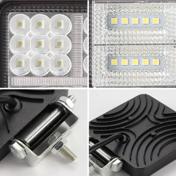 

White Work Light Bar 12V DC Waterproof Dustproof Lamp Accessories Parts