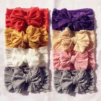 

2020 Children's Lace Bow Hair Accessories Headband New Children's Big Bow Hairband