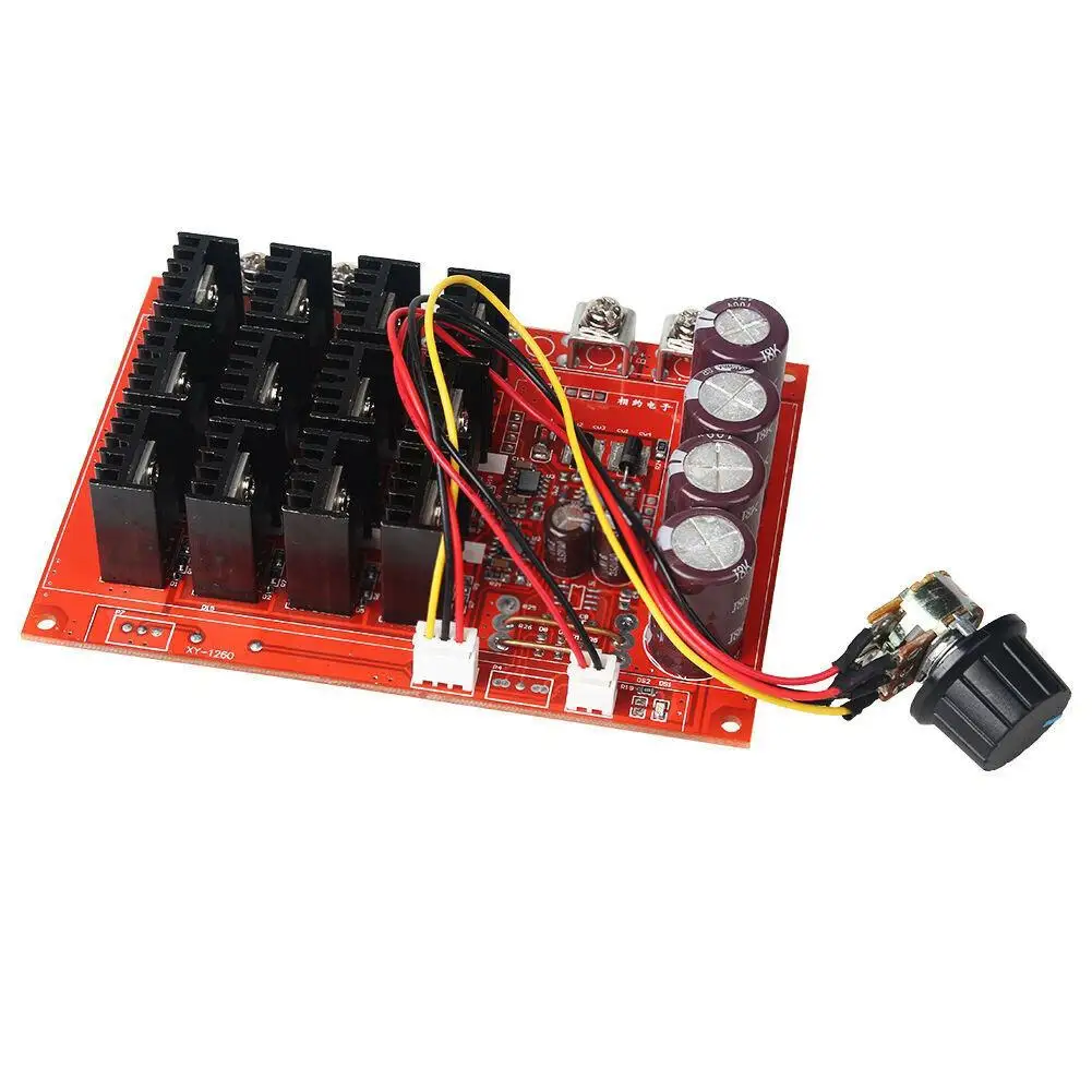 10 50V 60A DC мотор контроль скорости ШИМ HHO RC контрольный Лер 12V 24V 48V 3000W MAX (красная