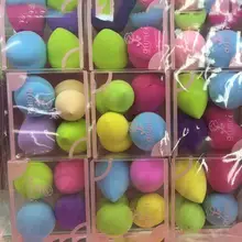 Губка для макияжа профессиональная косметический спонж для отбеливающий увлажняющий bb-крем блендер для макияжа Мягкая губка для воды без коробки