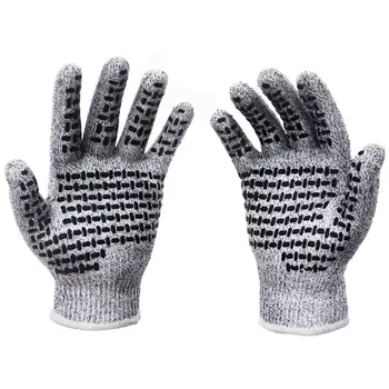 

1pair Work Gloves Multi-Purpose Finger Safety Anti Cut Kitchen Butcher Non-Slip Wear Resistant Heavy Duty Security Protection