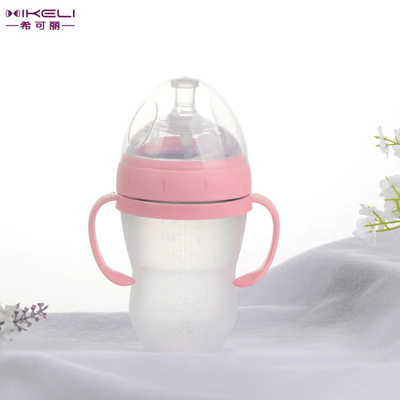 

Greek Ke Li Wide Aperture Infants Feeding Bottle Universal How It Can Fully Silica Gel Baby Big Nursing Bottle