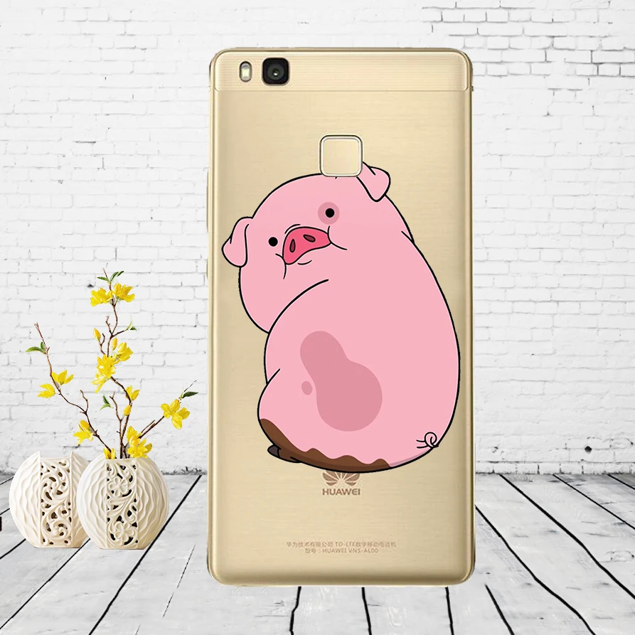 D44 Чехол для huawei P9 Lite, милый силиконовый мягкий чехол с животными из ТПУ для Funda huawei P9 Lite, чехол для телефона P9 P9Lite - Цвет: D44