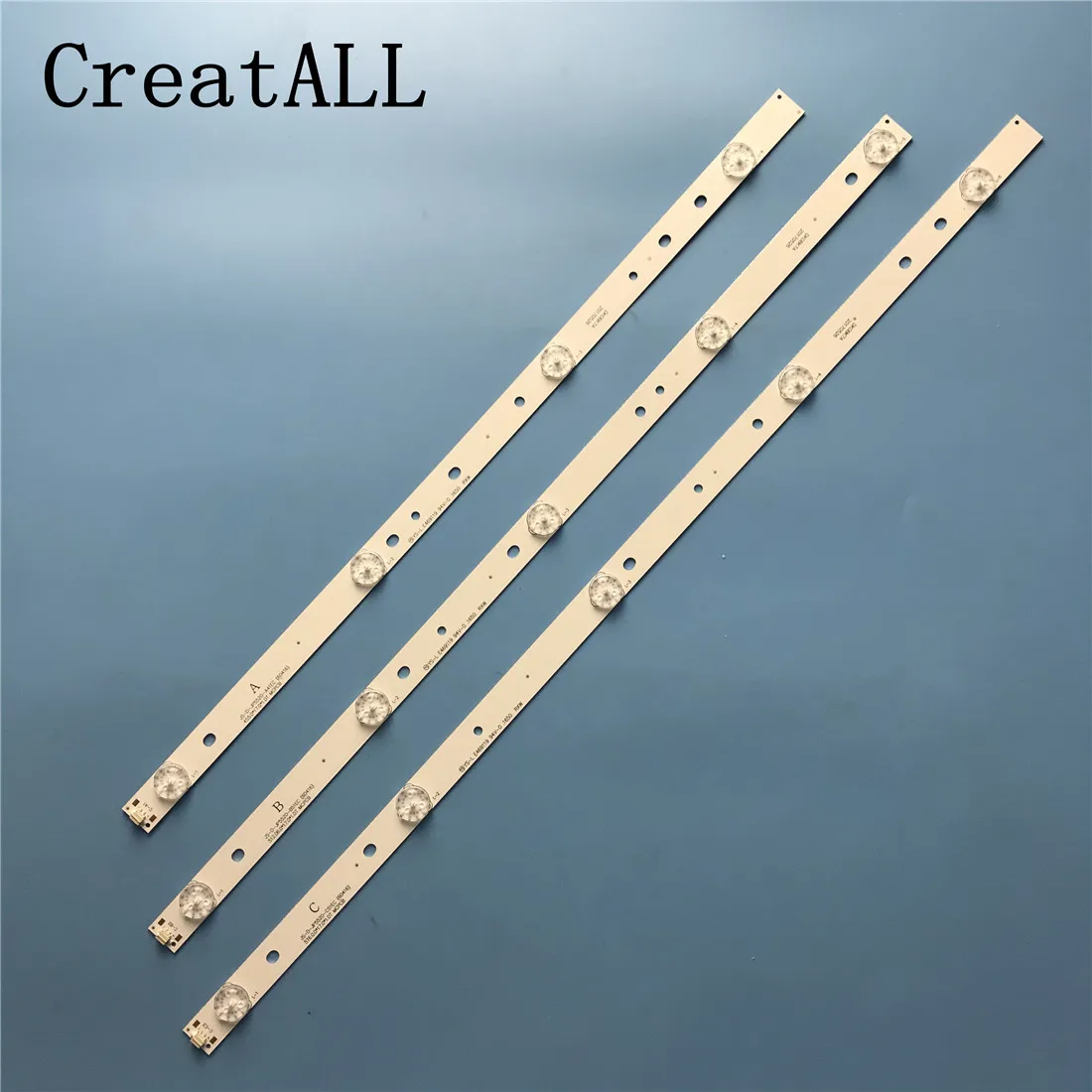 LED Ʈ Ʈ 5/4  AKAI 55 &&TV AKTV551 JS-D-JP5520-A41EC B51EC C51EC (60416) MS-L0956 6V/LED