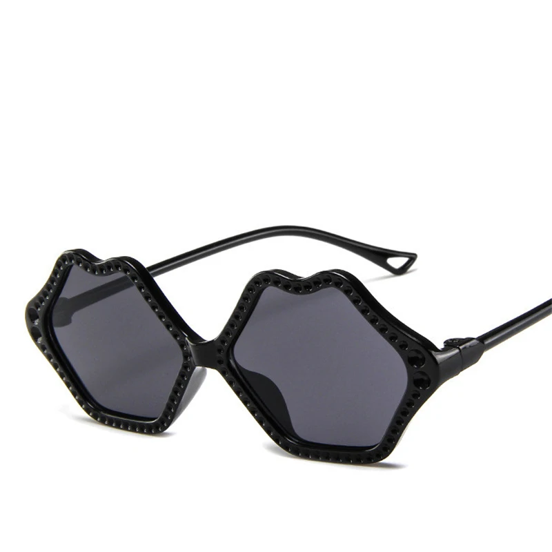 Винтажные очки детские солнцезащитные очки с губами Gafas детские спортивные солнцезащитные очки UV400 для девочек и мальчиков Oculos De Sol - Цвет линз: NO.7