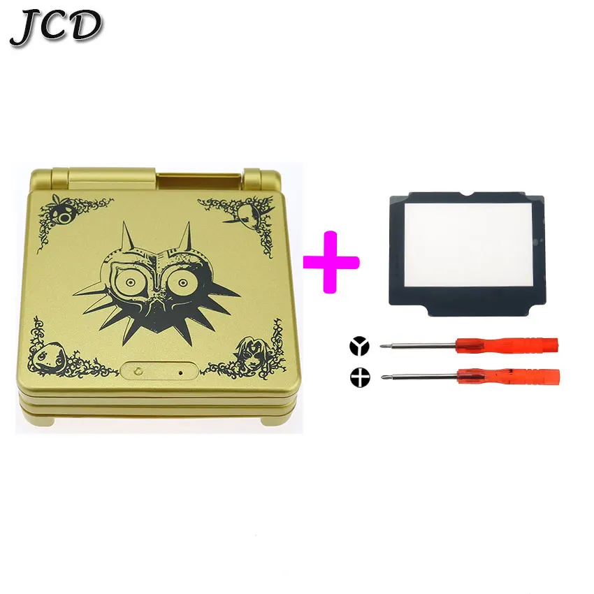JCD мультфильм Ограниченная серия полный корпус оболочка ж/экран Объектив для nintendo Gameboy Advance SP для GBA SP игровая консоль чехол