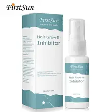 30 мл ингибитор роста волос удаление с лица крем спрей борода бикини интимное лицо ноги тело подмышки безболезненный дропшиппинг