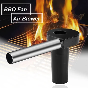 

Portable Fire Blower Electric BBQ Fan Air Blower Charcoal Utensil Cooking Stove Picnic Grill Tool