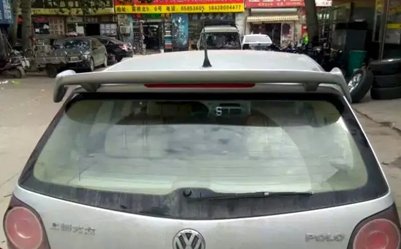 Спойлер для Volkswagen POLO 2003 2009 WX спойлер высокого качества из АБС пластика заднее