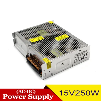 

Small Volume Switching Power Supply 15V 250W Single Output Transformers AC110V 220V TO DC15v Power Source for LED Lighting CCTV