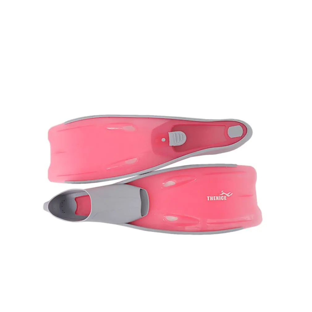 4 Light pink Горячие ласты полный ноги плавание Подводное плавание ласты обучение Дайвинг оборудование легкий взрослых Открытый Водные виды спорта более быстрая скорость - Цвет: 4 Light pink