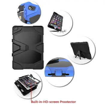 

Waterproof Shock Dirt Snow Sand Proof Tablet Case For iPad Mini 1 2 3 Extreme Army Military Heavy Duty Kickstand Cover Case+gift