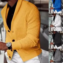 Aliexpress - Autumn Men Cardigan Sweater Coat Warm Knitting Sweaters Casual Slim Fit Turtleneck Jumpers Men Winter Business Sweater Cardigan