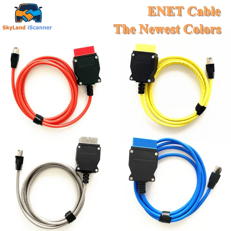 KWOKKER 3.23.4 V50.3 Data Cable For bmw ENET Ethernet to OBD Interface ICOM  Coding Diagnostic for F Series Free Ship - AliExpress