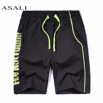 

ASALI Mens Swimwear Quick Dry Short Pant 2020 Summer Unisex Surf Sports Beach Board Shorts Trunks Loose Cotton Pant Trousers
