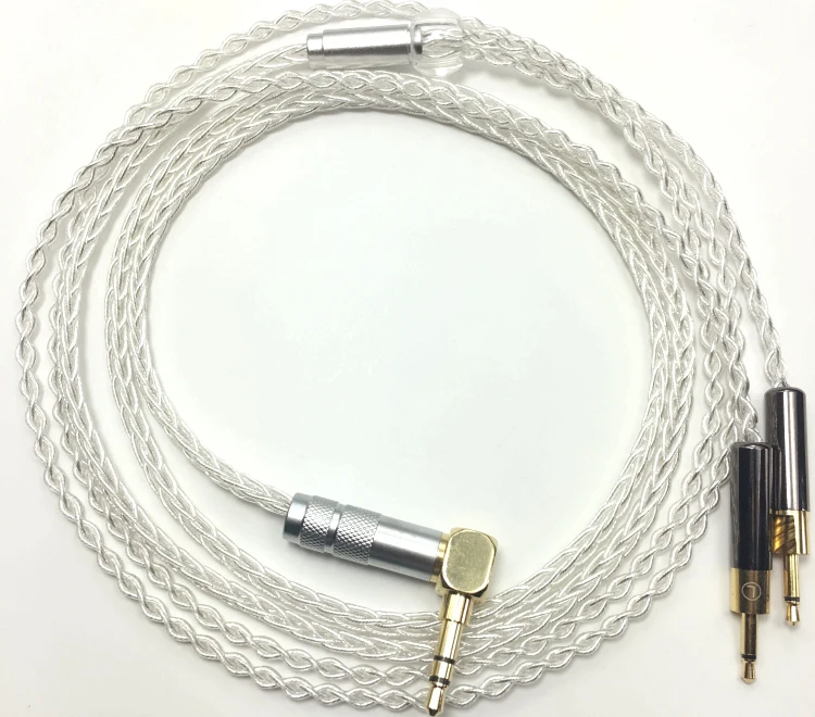 HI End Silver Plated Headphone upgraded cable for hd600 580 HD650 HD700 HD660s Z7 msr7b headphone CD Player Cable HIFI