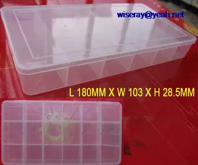 

DHL/EMS 20pcs Electronic SMT SMD IC components box storage box TOOLS-A8