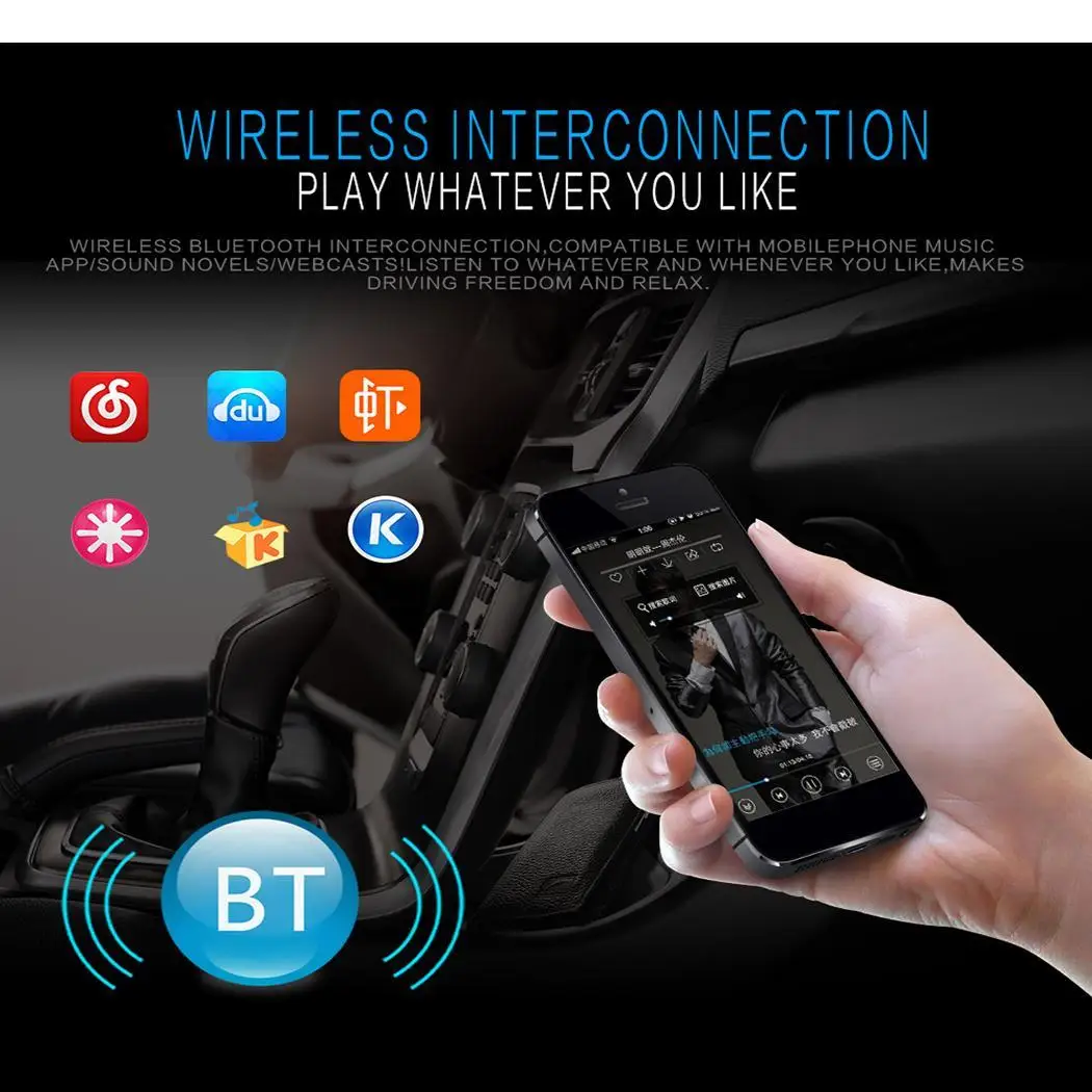 Общий USB интерфейс автомобиля беспроводной Bluetooth для FM 4x60 Вт 12 в передатчик USB2.0 87,5 МГц-108 МГц mp3-плеер