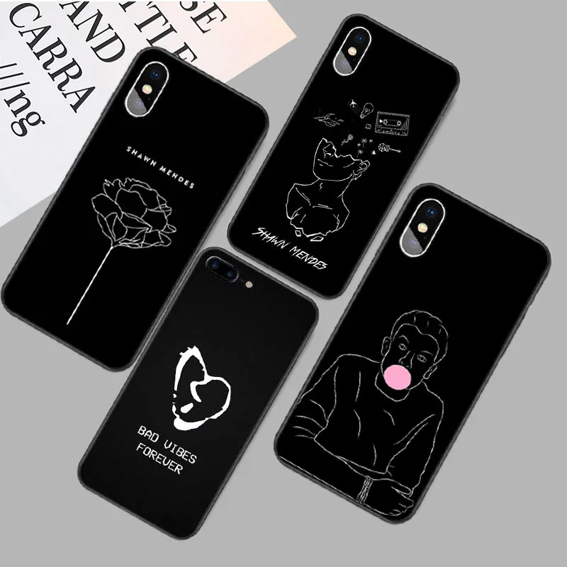 Shawn Mendes Camila Cabello Senorita мягкие телефонные чехлы для IPhone 11 Pro Max X 6S Plus 7 8 XS MAX XR