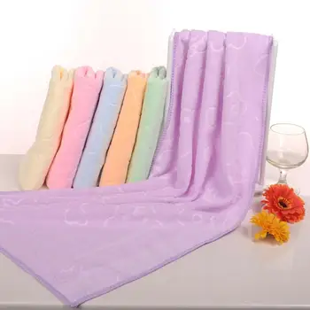 

70x140cm Bathroom Cotton Solid Color Terry Bath Towel Large Beach Towels For Adults Fast Drying Soft Thick High Absorbent