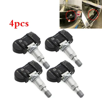 

4 Piece 433MHZ Wheel Tire Pressure Monitor TPMS Sensor 52933-2J100 For Kia Sorento 2017 2018 Hyundai Verna Solaris 529332J100