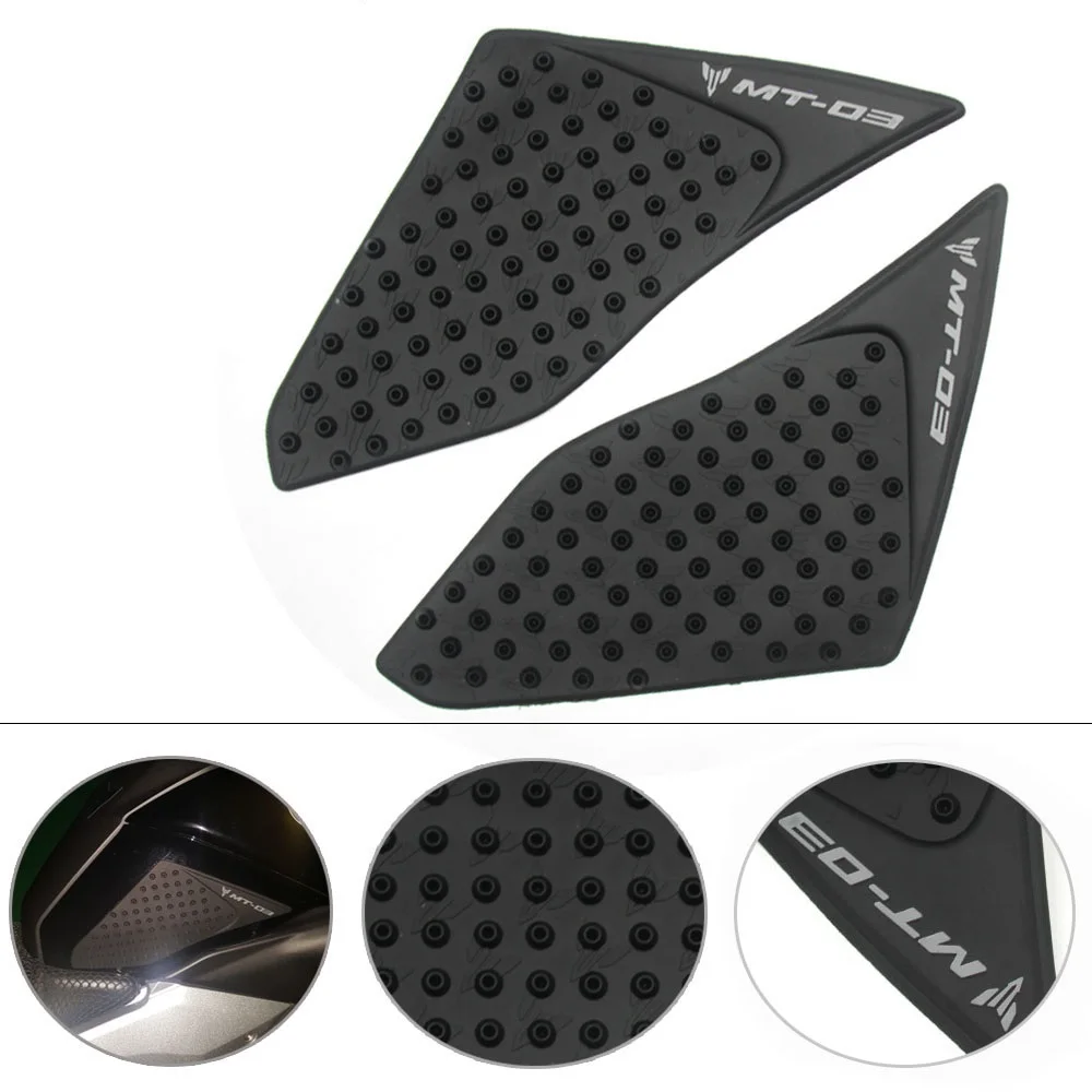 

Motorcycle Protector Anti slip Tank Pad Sticker Gas Knee Grip Traction Side For Yamaha MT-03 MT03 MT 03 2015-2016