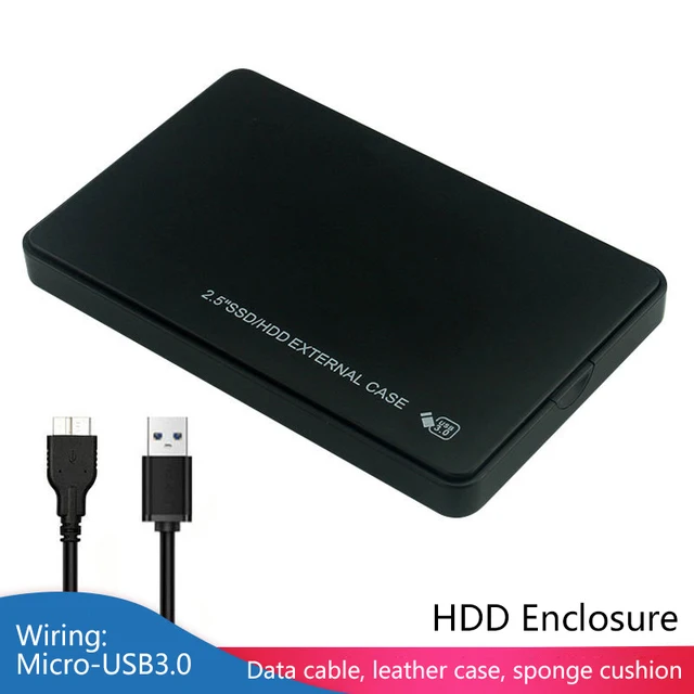 3.5 hdd external case usb 3.0 UTHAI T22 2.5" SATA to USB3.0 HDD Enclosure Mobile Hard Drive Cases for SSD External Storage HDD Box With USB3.0/2.0 Cable ABS external hdd box HDD Box Enclosures