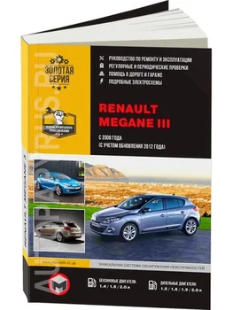 

Book: Renault Megane III (b, d) with 2008 + rest. From 2012G. V., Rem., Expl., to, Ser. AP | Monolith