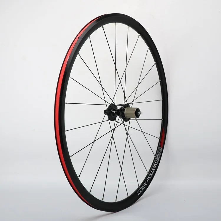 

Highway Wheelset 700C Bicycle Hub 11-Speed Aluminium Alloy Wheel Set 4-Bearing V-Brake Wheel Set 30 Mm Blade Wheel