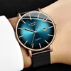 LIGE Fashion Mens Watches Top Brand Luxury Blue Waterproof Watches Ultra Thin Date Simple Casual Quartz Watch Men Sports Clock ► Photo 2/6