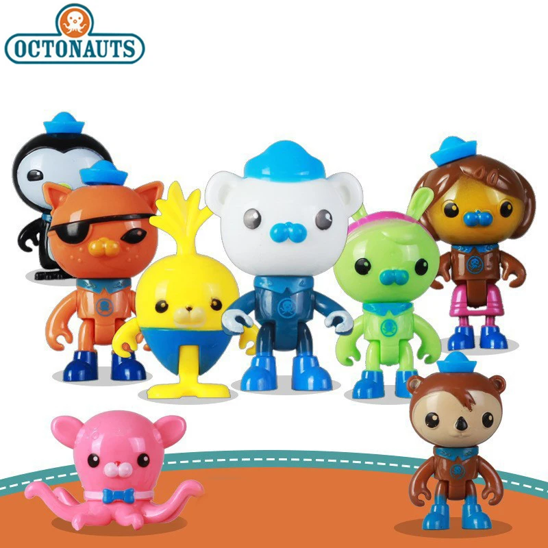 Toys Hobbies 8pcs Lot The Octonauts Action Figure Toys Peso Captain Model Toys Cartoon Toys Labaguettepattaya Com