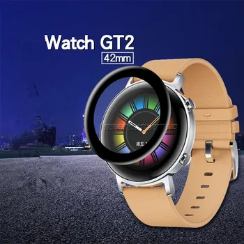 

3D edge Full Cover Soft Screen Protector Anti-Scratch Protective Film For HUAWEI watch GT2 gt 2 42mm Not Glass