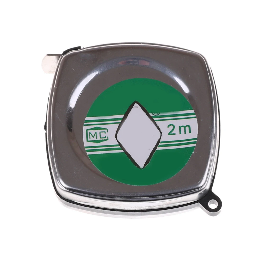 2 метра Выдвижная линейная лента портативная мини металлическая Линейка