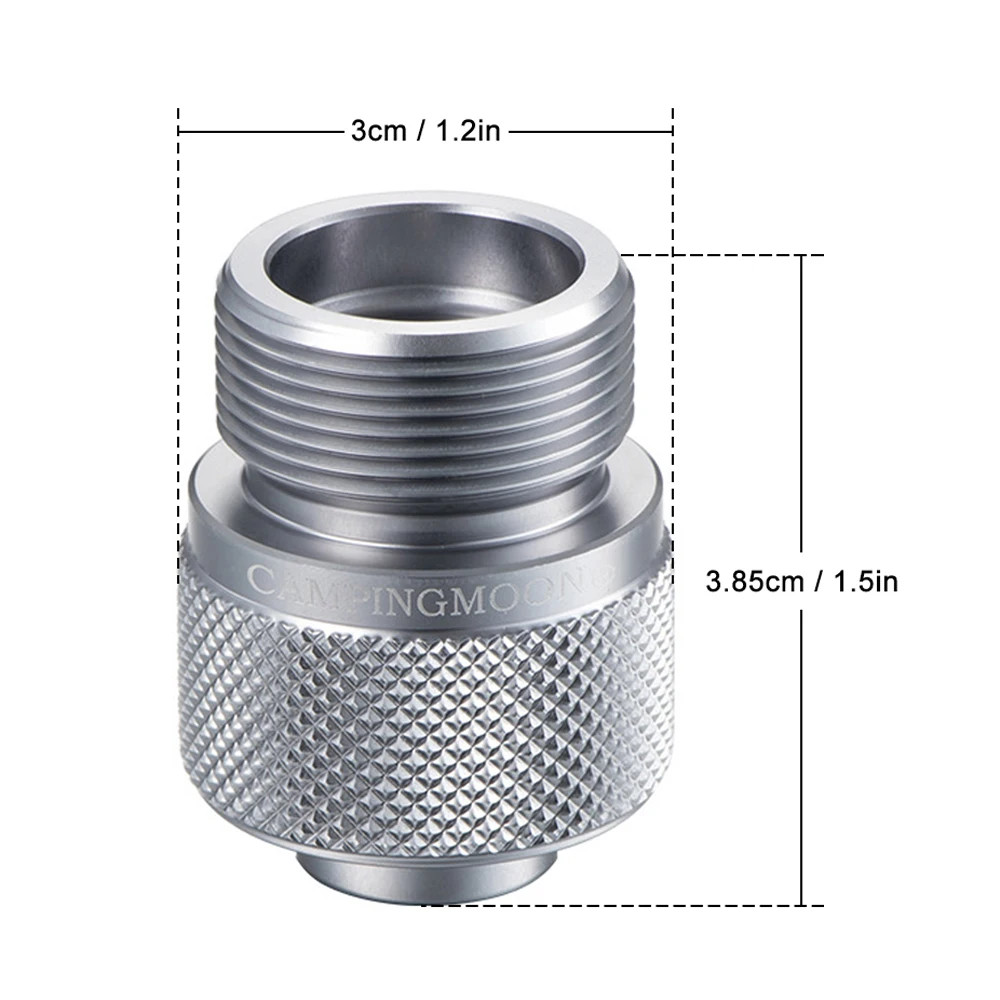 Кемпинг газовый переходник для печки конвертер Lindal клапан канистра до 1Л пропан бак или сварочный факел mapp-газ банки