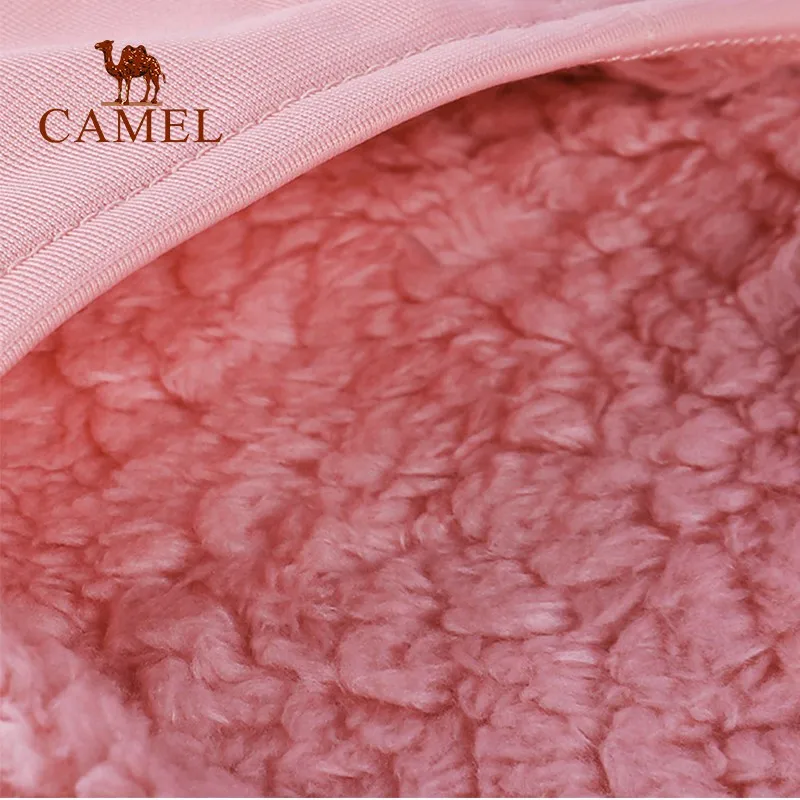 CAMEL женская уличная флисовая походная куртка зимняя ветрозащитная Толстая теплая куртка повседневная мягкая куртка на молнии для кемпинга